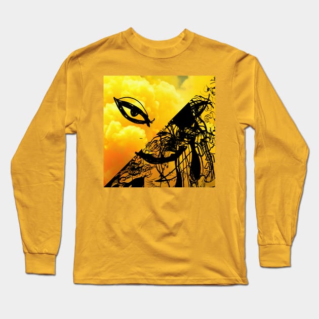 Smiley Long Sleeve T-Shirt by GOLGORR